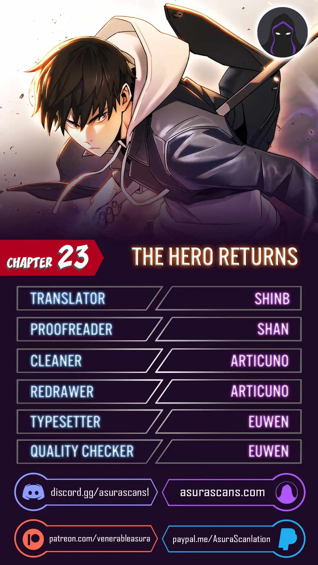 The Hero Returns Chapter 23 1